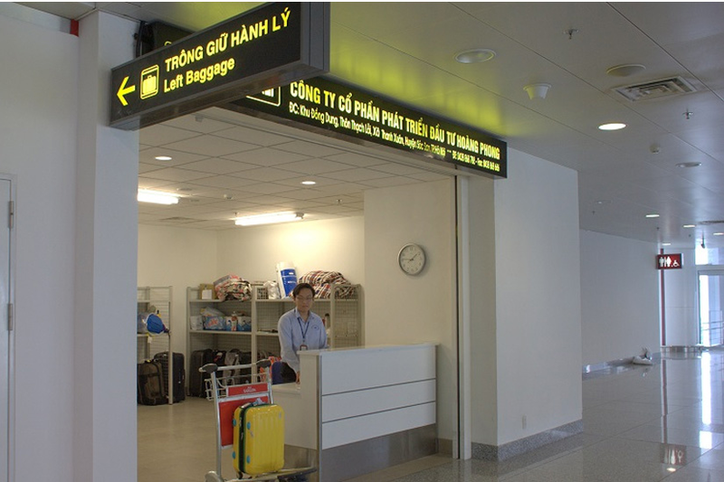 gửi đồ tại sân bay nội bài